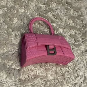 Balenciaga Hourglass XS top handle bag
